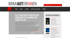 Desktop Screenshot of krimiautoren.at